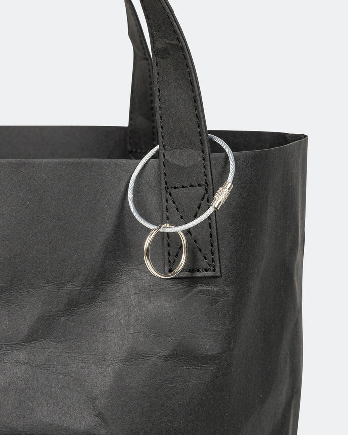 "Paper" Shopping Bag L - Black
