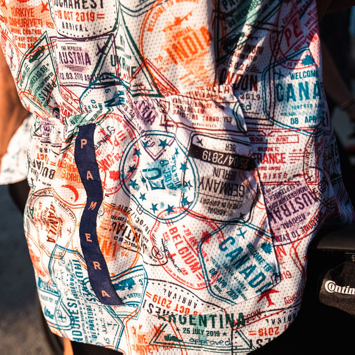 Passport cycling shirt