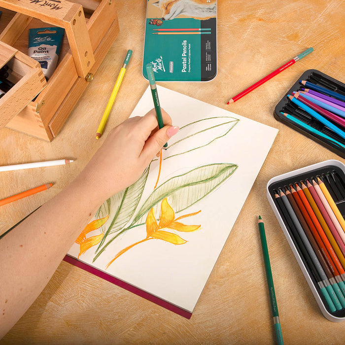 Pastel Pencils 24pc in Tin