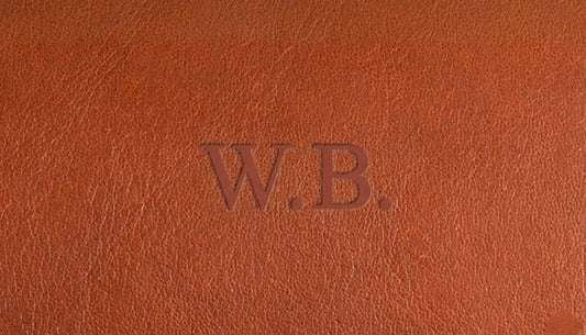 Personalised Leather Engraving  Custom Engraved Leather Gifts