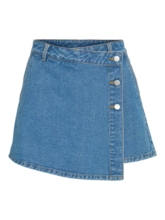 Piper Denim Skort (Med Blue)