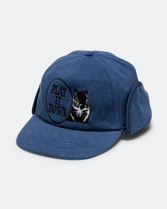 Play It Down Trapper Hat - Blue