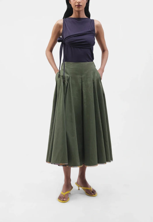 Pleated Skirt