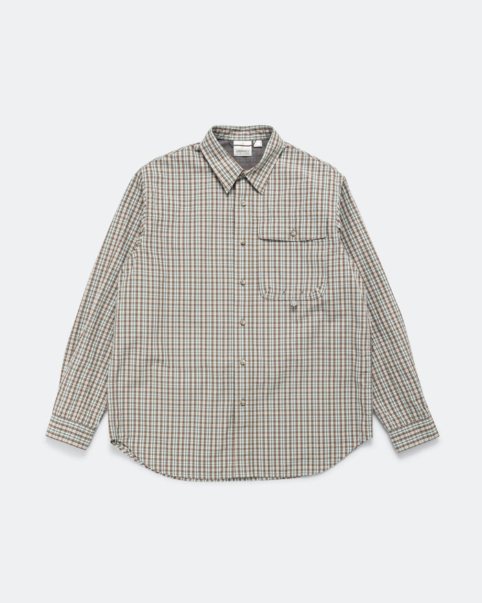 Poplin Millwood Shirt - Brown