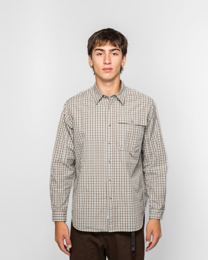 Poplin Millwood Shirt - Brown