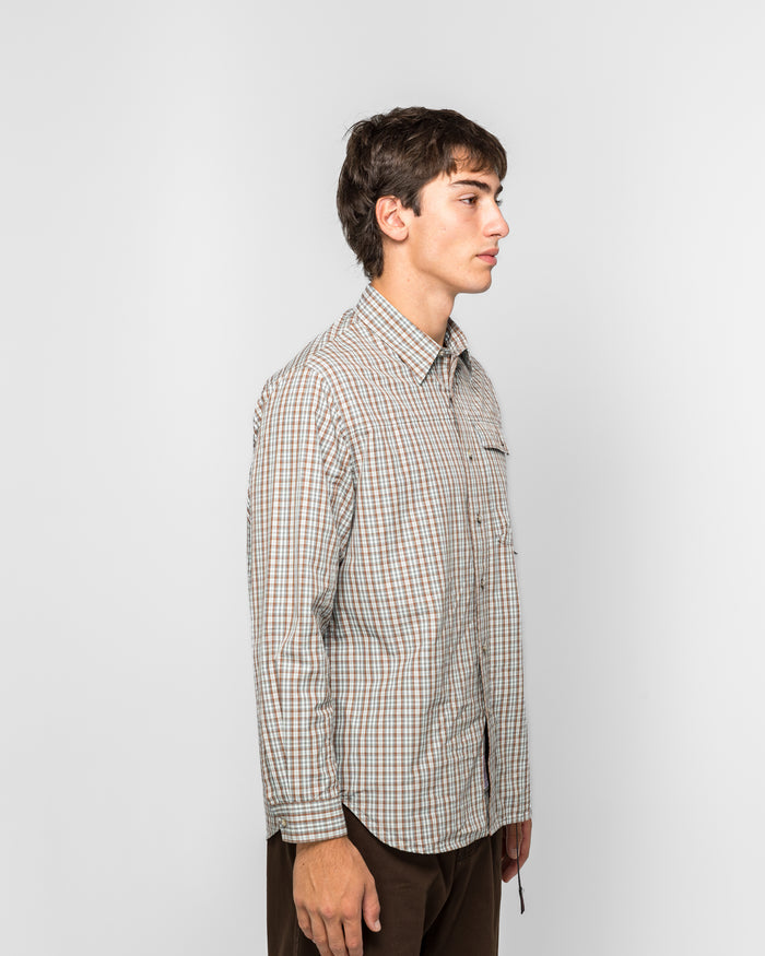 Poplin Millwood Shirt - Brown