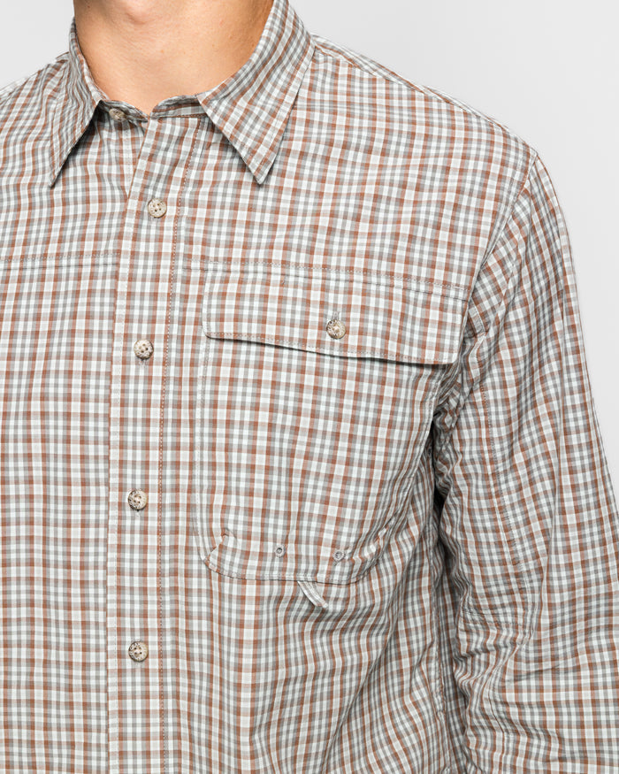 Poplin Millwood Shirt - Brown