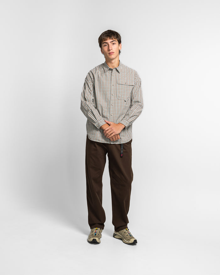 Poplin Millwood Shirt - Brown