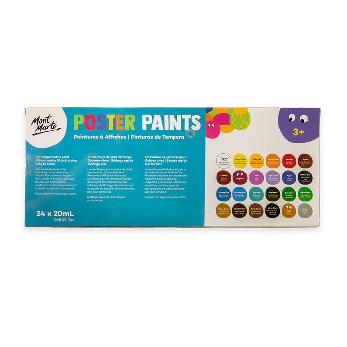 Poster Paints 24pc x 20ml