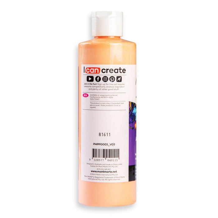 Pouring Acrylic Paint Premium 240ml - Coral