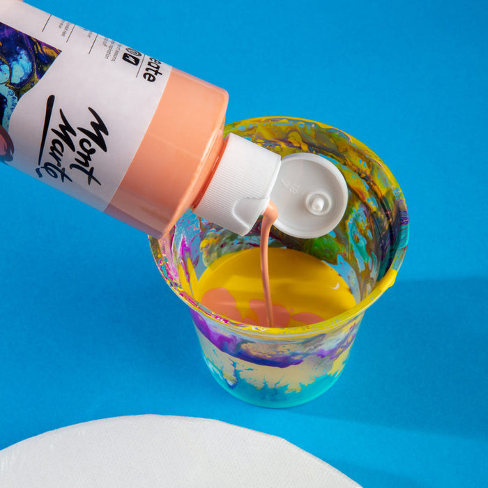 Pouring Acrylic Paint Premium 240ml - Coral