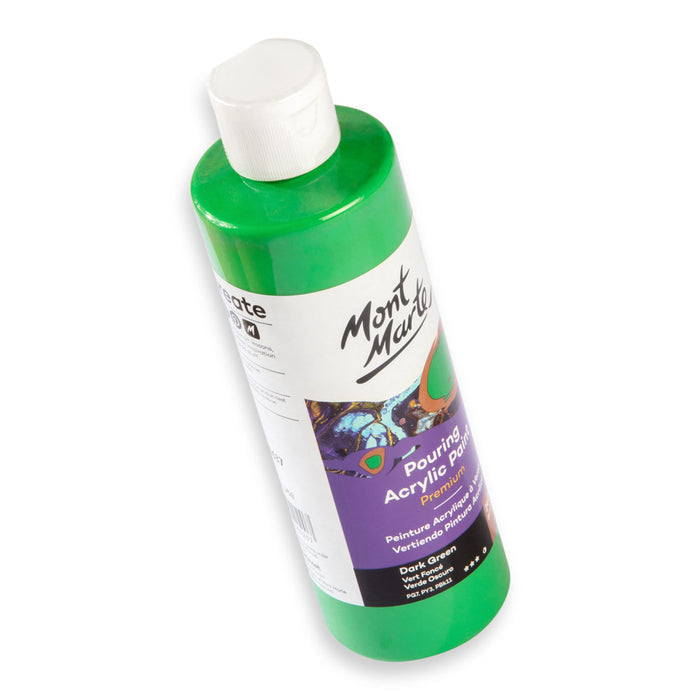 Pouring Acrylic Paint Premium 240ml - Dark Green