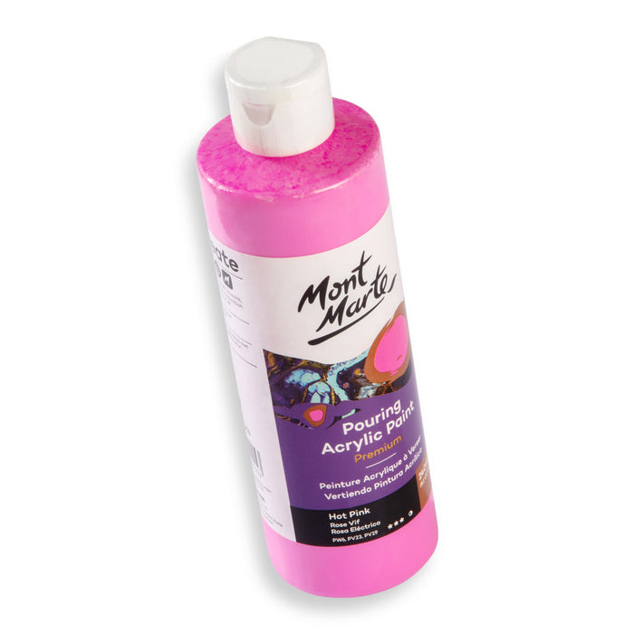 Pouring Acrylic Paint Premium 240ml - Hot Pink
