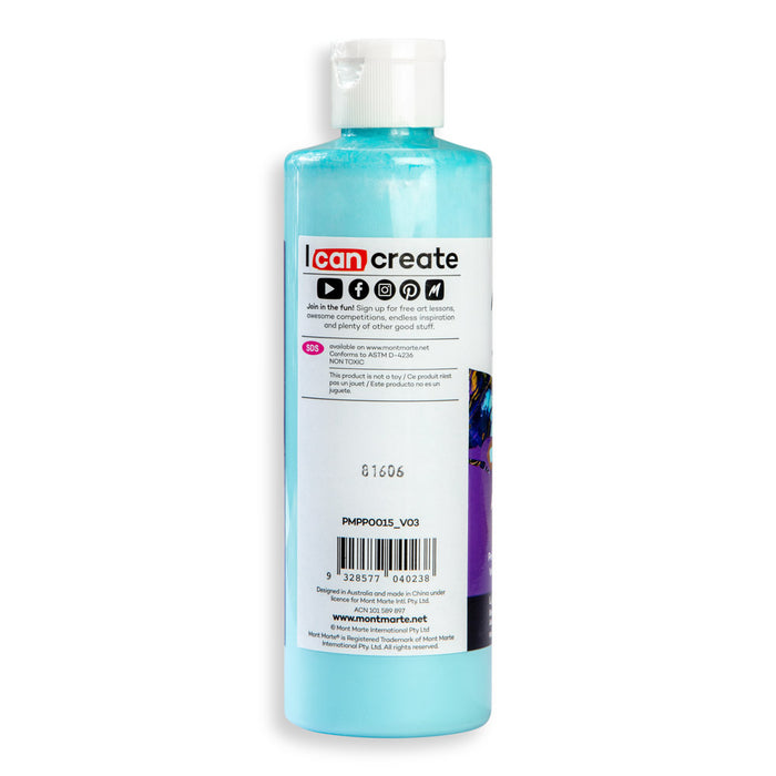 Pouring Acrylic Paint Premium 240ml - Light Blue