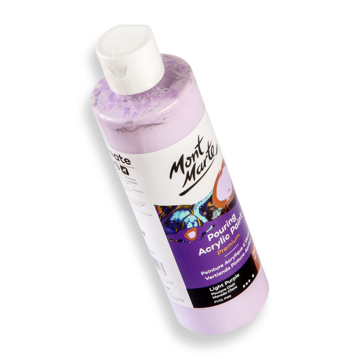Pouring Acrylic Paint Premium 240ml - Light Purple