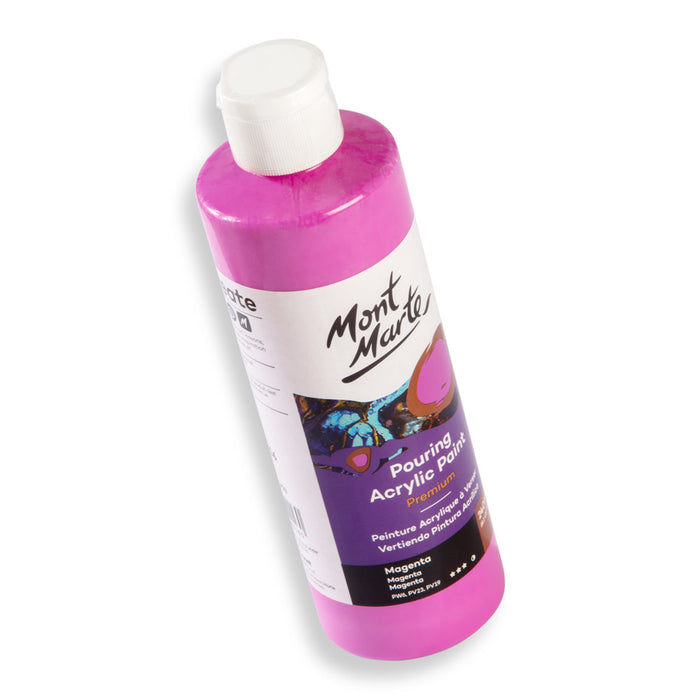 Pouring Acrylic Paint Premium 240ml - Magenta