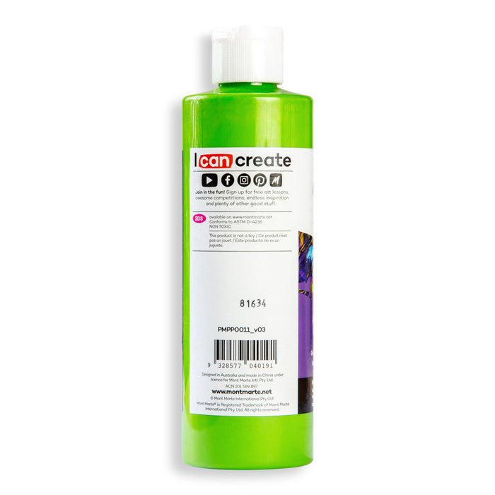 Pouring Acrylic Paint Premium 240ml - Mid Green