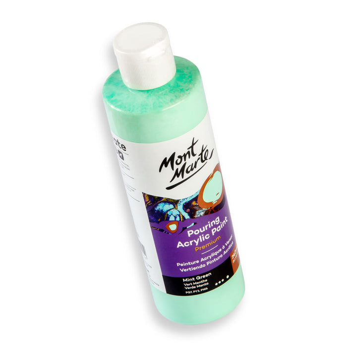 Pouring Acrylic Paint Premium 240ml - Mint Green
