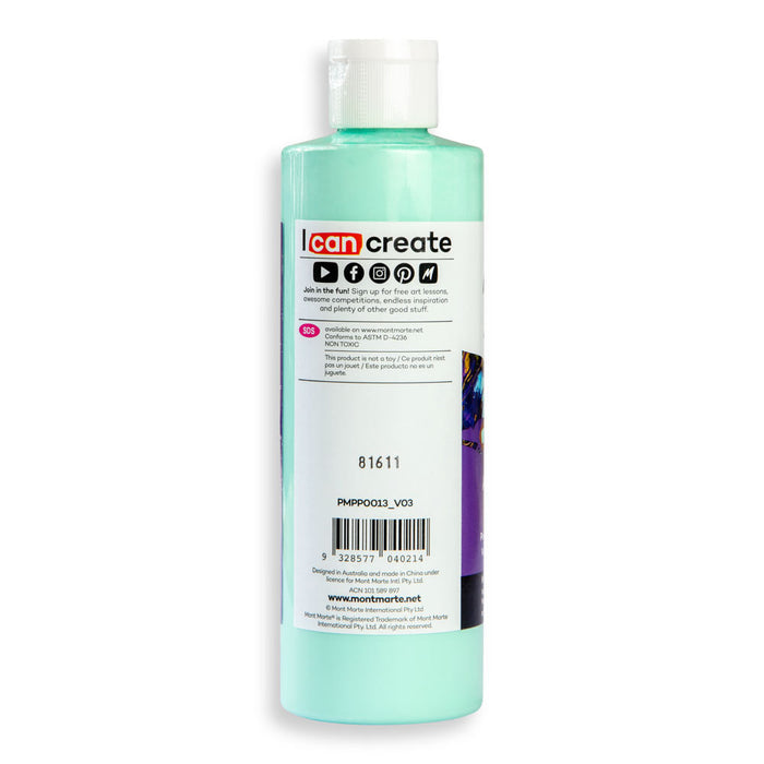 Pouring Acrylic Paint Premium 240ml - Mint Green