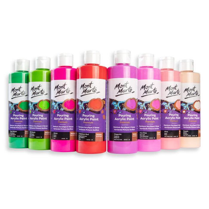 Pouring Acrylic Paint Premium 240ml - Peach