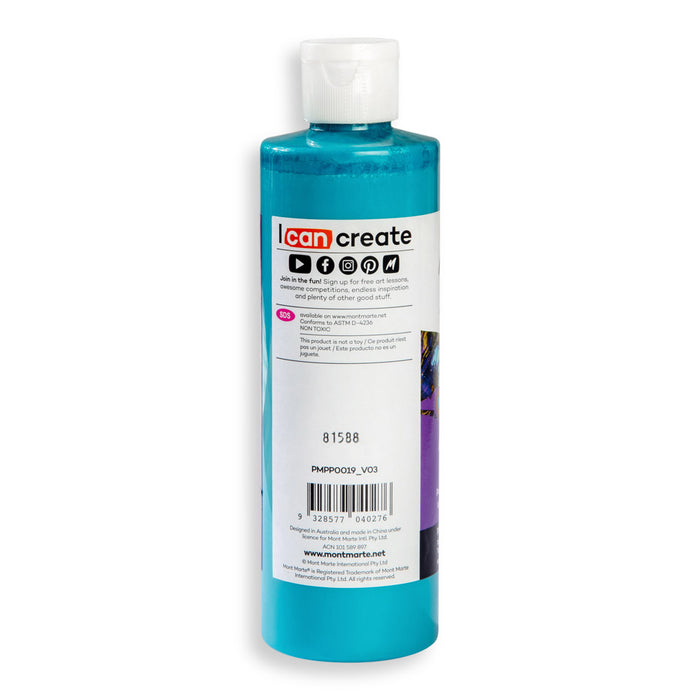 Pouring Acrylic Paint Premium 240ml - Phthalo Turquoise
