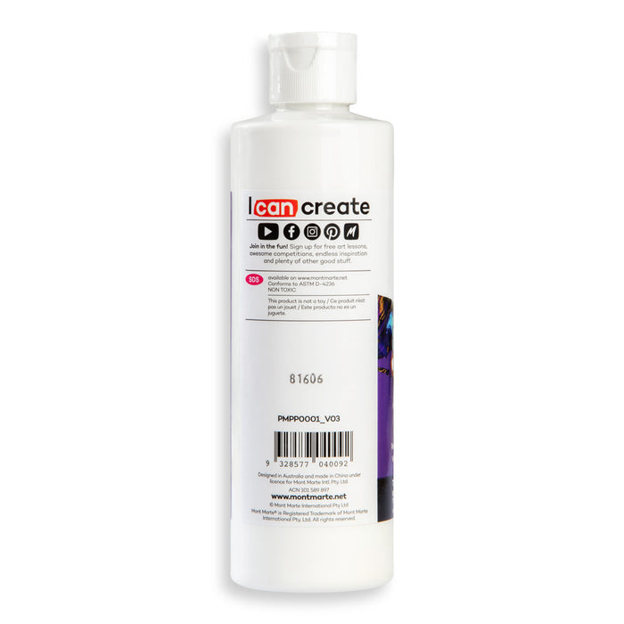 Pouring Acrylic Paint Premium 240ml - Titanium White