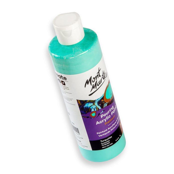 Pouring Acrylic Paint Premium 240ml - Turquoise