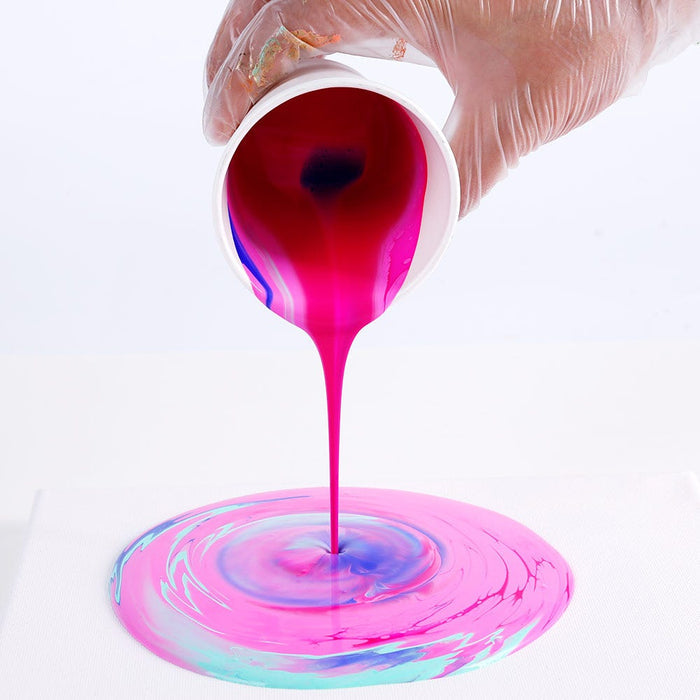 Pouring Acrylic Paint Set Premium 4pc x 60ml -  Aurora