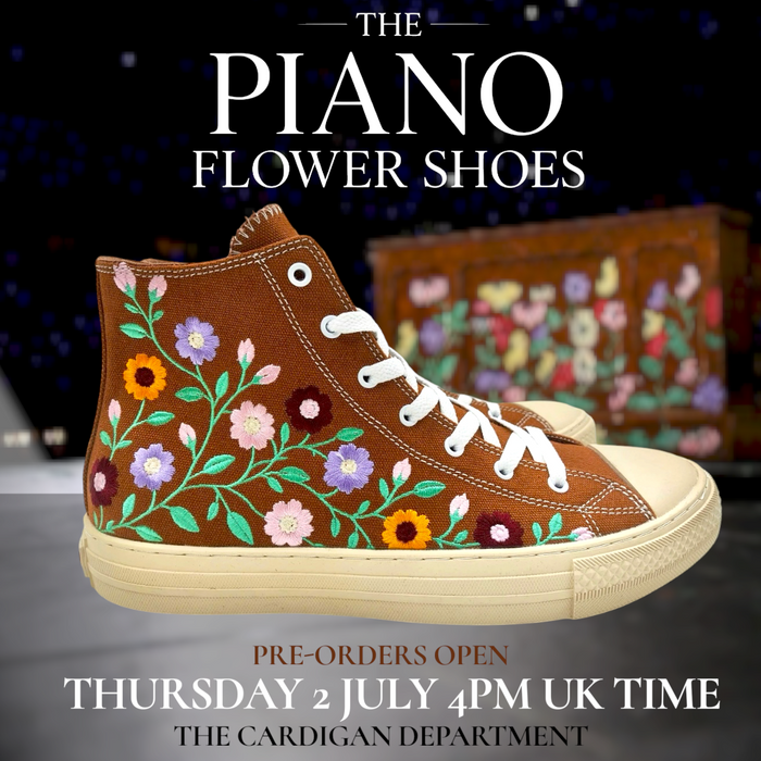 PRE ORDER: The Piano Flower Shoes