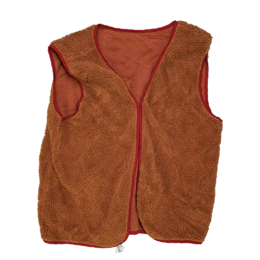 Production Made Brown Fleece Vest - XLarge, Item 3 - Film Production Used - Vests