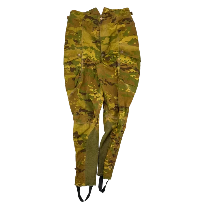 Production Made Multi Camo Breeches - Small - Film Production Used - Combat Trousers