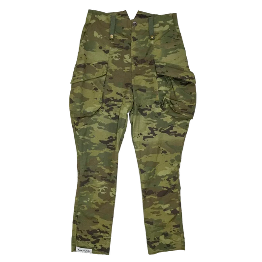 Production Made Multi Camo Breeches - Film Production Used - Combat Trousers