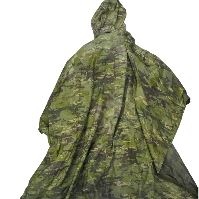 Production Made Tropic Multicam Poncho - Large - Film Production Used - Ponchos