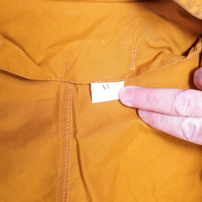 Production Made Yellow Canvas Parka with Hood - Medium, Item 2 - Film Production Used - Parkas