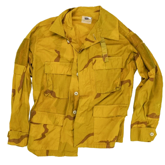 Production Modified US 3 Colour Desert BDU Shirt - Large Regular - Film Production Used - Field Shirts