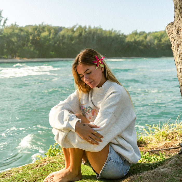 Pure Paradise Mockneck