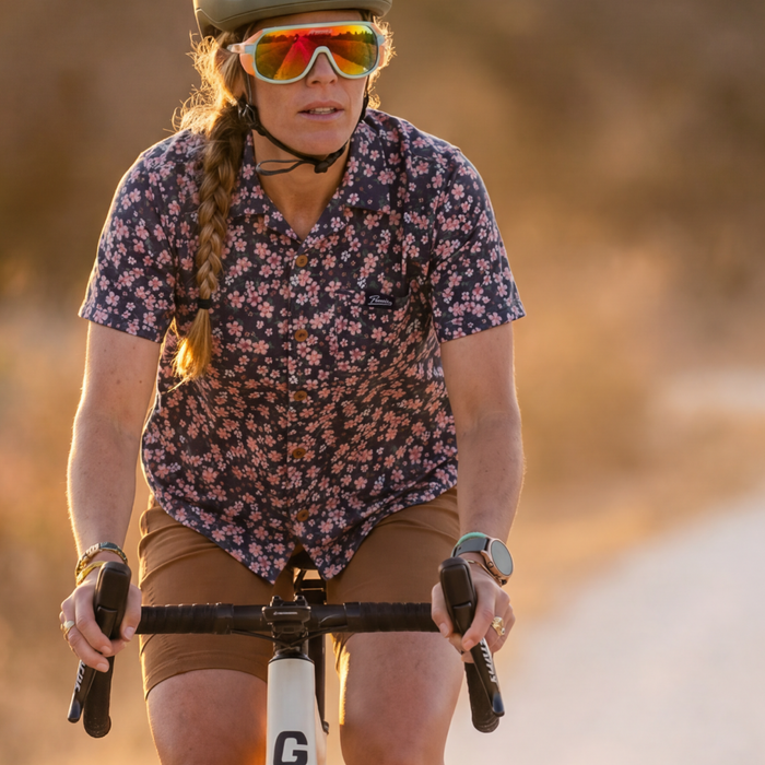 Purppleflow cycling shirt