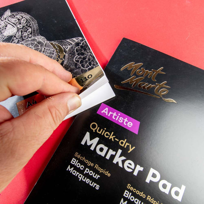 Quick Dry Marker Pad Artiste A3 30 Sheets 110gsm