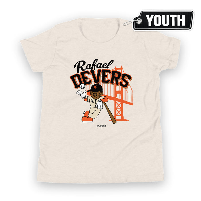 Rafael Devers Superstar Cartoon Youth Tee