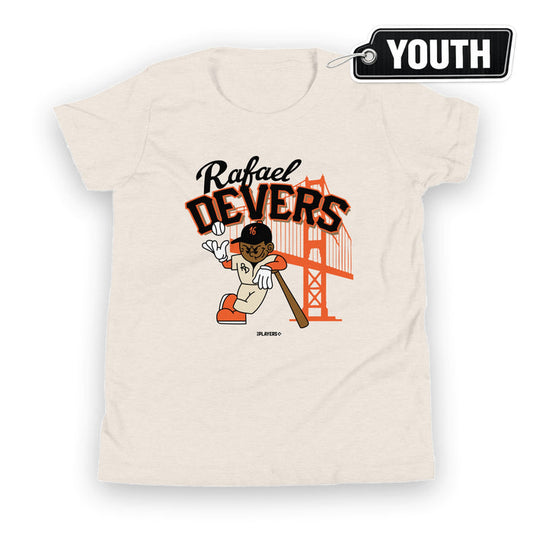 Rafael Devers Superstar Cartoon Youth Tee