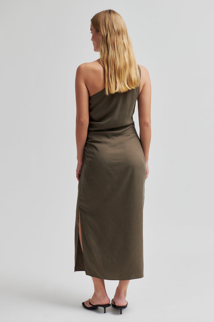 Refined One Shoulder Dress