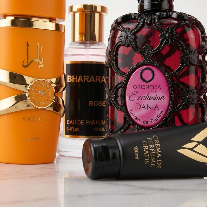 Reina Árabe: Yara Tous + Dania Orientica + Bharara Rose