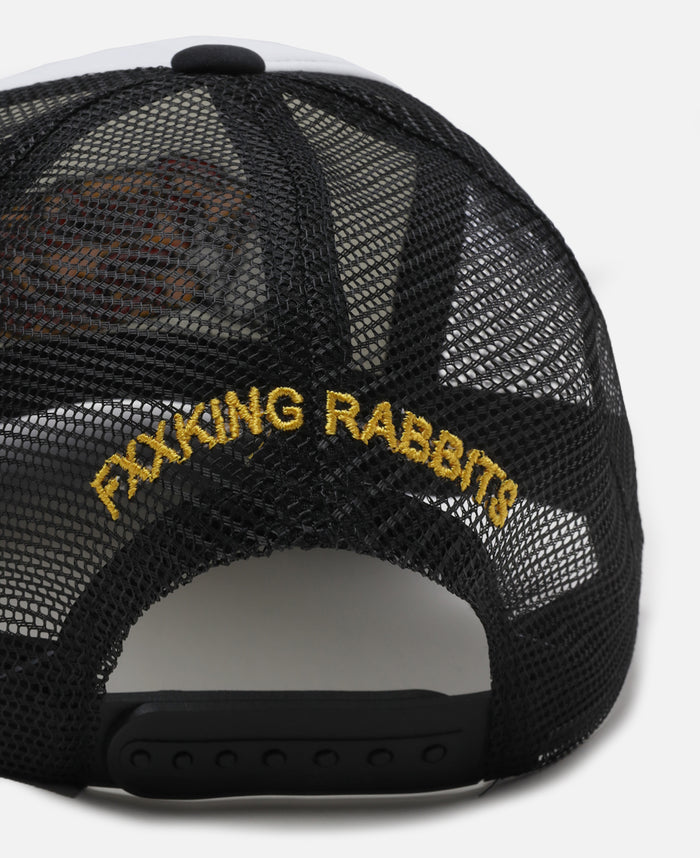 Retro Logo Mesh Cap (Black)