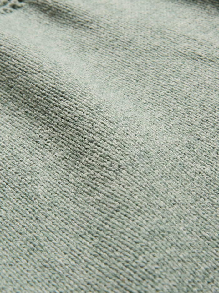 Rib Stitch Yoke Jumper