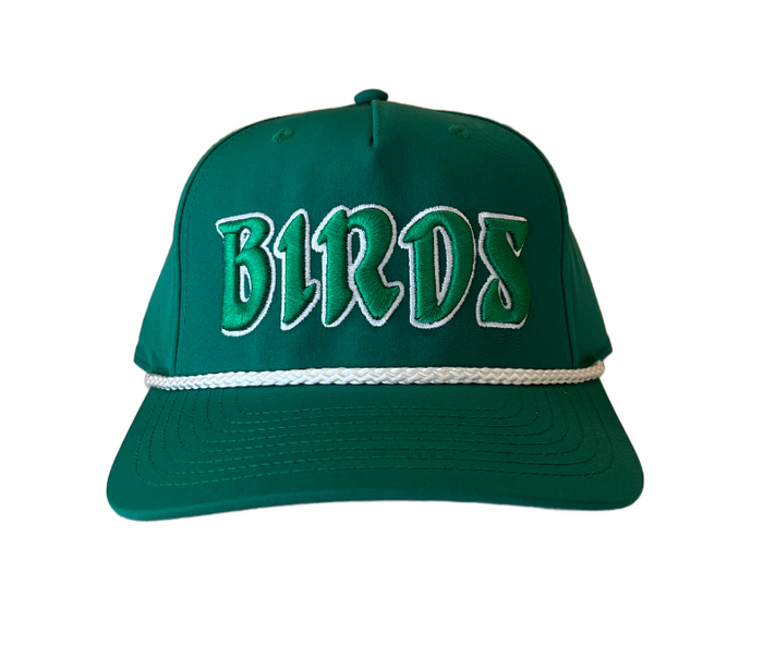 Richardson BIRDS Green Rope Hat