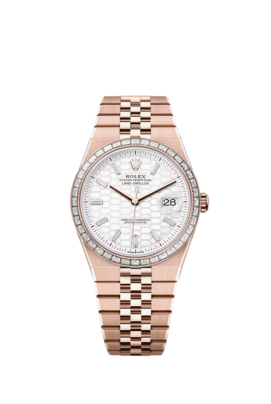 RoIex Land-Dweller 40 Diamonds Everose Gold