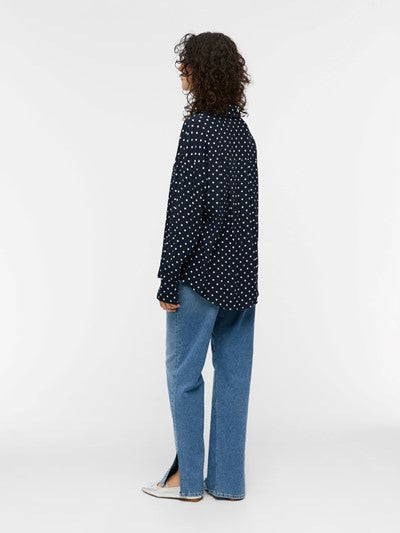 ROWAN SHIRT (NAVY/WHITE)