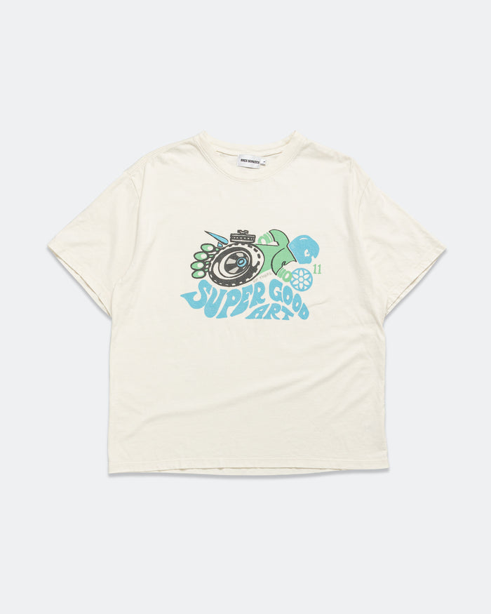 RS x GA x UT Super Good Art Tee - White