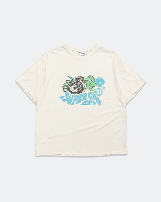 RS x GA x UT Super Good Art Tee - White