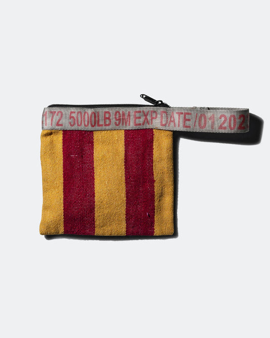 Rug Pouch - Mustard/Burgundy
